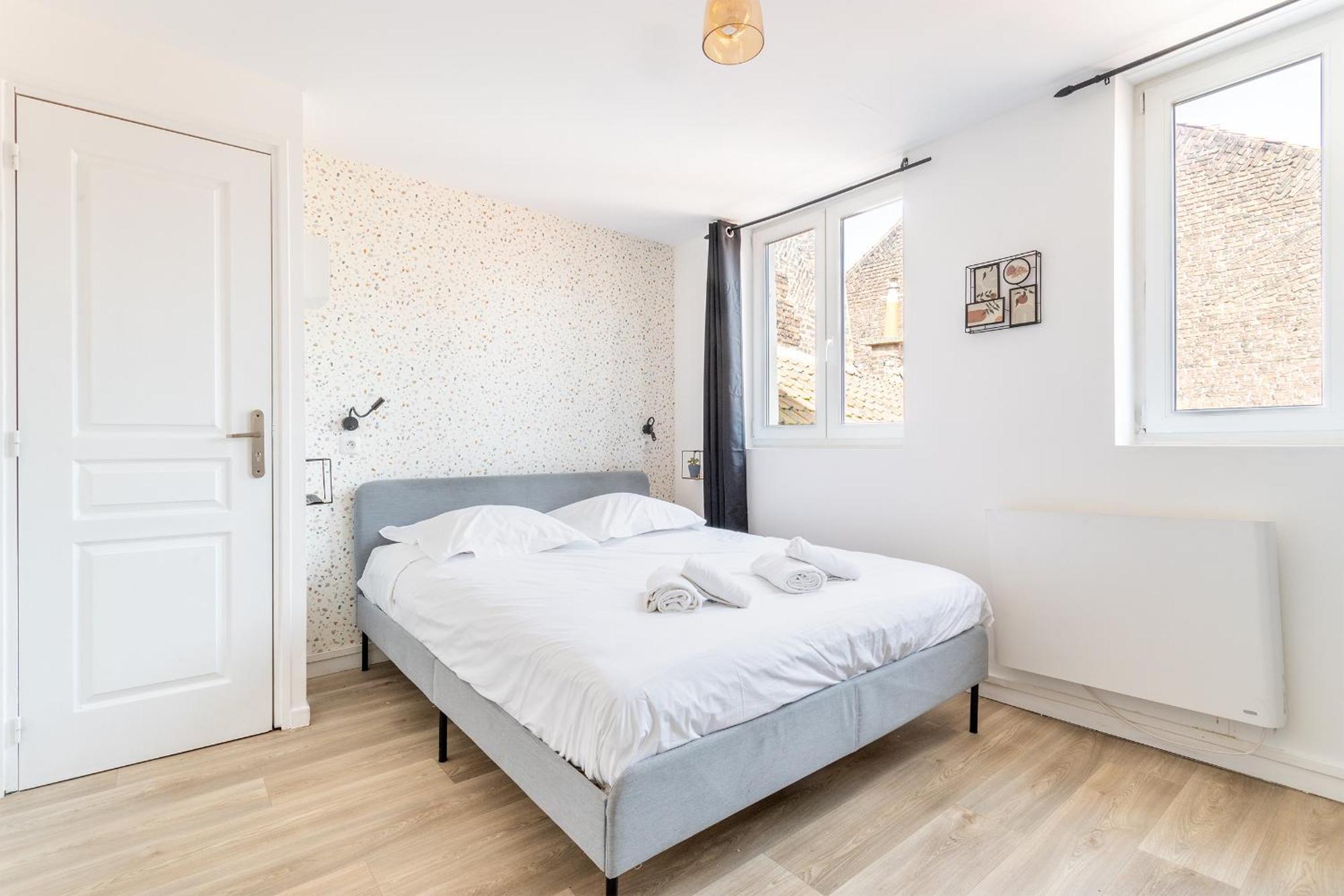 S&K Suite Grande Rue Roubaix - Chambre Spacieuse Et Sdb Privee - Netflix Et Cuisine Екстер'єр фото