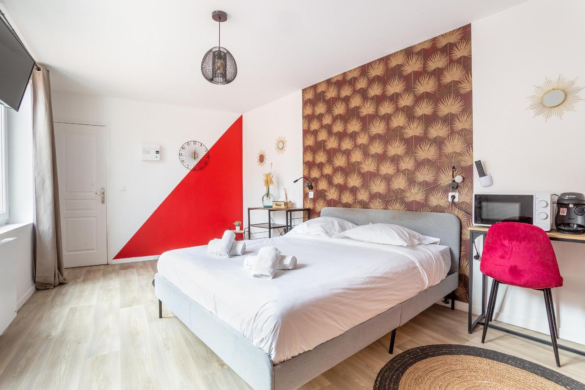 S&K Suite Grande Rue Roubaix - Chambre Spacieuse Et Sdb Privee - Netflix Et Cuisine Екстер'єр фото